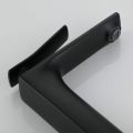 Alkhaleej Single Handle Single Hole Bathroom Washbasin Sink Faucet Washroom Basin Tall Mixer Tap, Painting Black. 