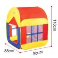 Big Tent House With 100 Soft Plastic Balls For Kids. 
