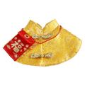 Pet Cat Dog Chinese Style Clothes Spring Festival Cape Neck Red Envelope Christmas Day New Year Collar Bow Tie Costume Products. 