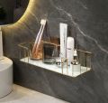 Washroom storage and cosmetics storage tray. 