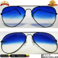 Night Vision Glasses Aviator Style Shape Double Shade Day Night Glasses Mens Women Sunglasses - Blue White. 