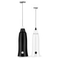 Electric Milk Frother, Handheld Foam Maker, Coffee Mixer with Stainless Steel Whisk, Hand Foamer Blender. 