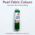 Pearl fabric paint gives shine effect in fabric painting. 16ml each tube. Available in different fabric colours for fabric art. 