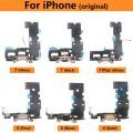 Original New USB Charging Port Mic Microphone Dock Connector Board Flex Cable Repair Parts For Iphone 6 6S 7 8 Plus. 