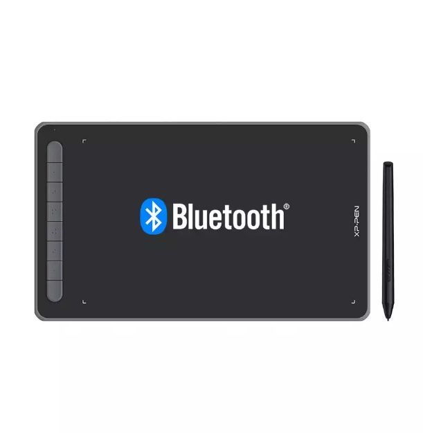 XP-Pen Deco LW 10″ x 6″ Bluetooth Graphic Pen Tablet – Black