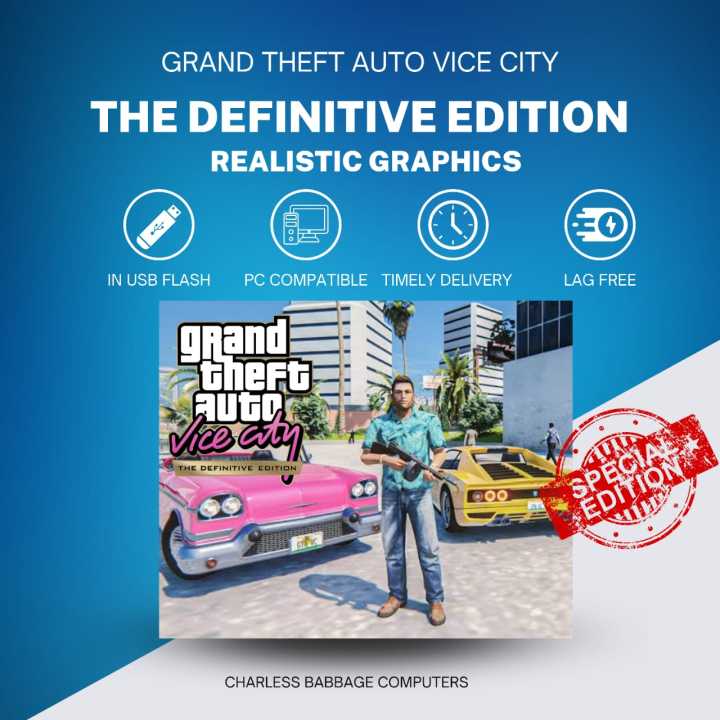 GTA vice city definitive edition Realistic graphics gta vc de vice city