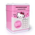 Piggy Bank ATM Password Unlock - Piggy bank - Kids ATM -Machine Money Saving Machine Kids - Electronic Piggy Bank - Mini ATM Password Money Bank Cash Coins Saving Box for Kids - Cartoon Safe Bank Box Perfect Toy Gifts for boys and girls. 