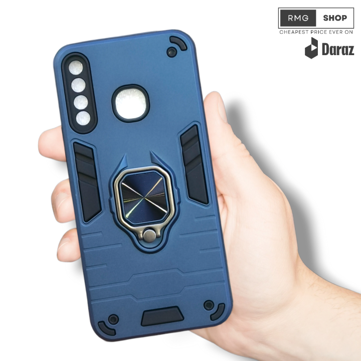 RAMEEZ%20MUNIR%20GONDAL%20for%20Infinix%20Hot%208%20%7C%20Infinix%20Hot%208%20Lite%20Back%20Cover%20Armour%20Series%20High%20Protective%20Shockproof%20With%20Ring%20Holder%20Phone%20Case%20-%20Image%207