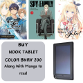 Buy NOBLE NOOK COLOR BNRV200 and Read your Favourite Manga Sword Art Online Project Alicization Vol 1 , Boarding School Juliet Vol 1, and Spy X Family Vol 1 Already Add From our Collection. 