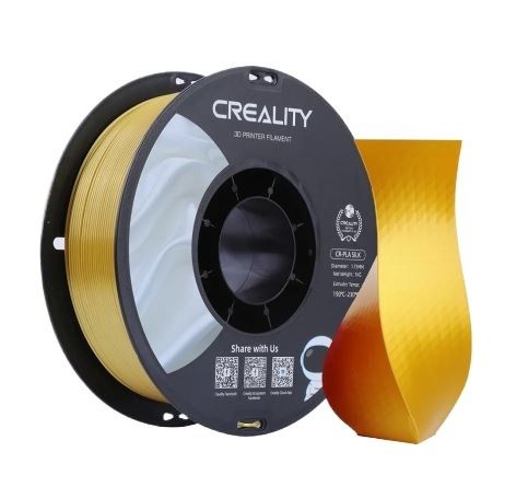 CR-Silk Golden 1.75mm PLA 3D Printing Filament 1kg