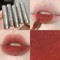 Cappuvini Concentrated Lip Glaze Matte Lip Gloss Cheap Student Female Velvet China-Made Makeup Nude Color Series Lipstick. 