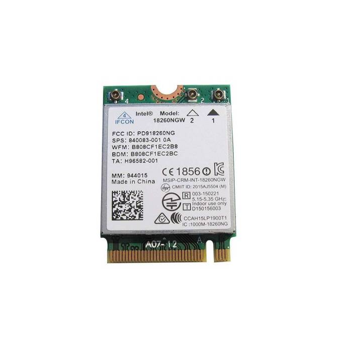 Intel Tri-Band Wireless-AC 18260 18260NGW WiGig (802.11ad) Wi-Fi (802.11ac/agn) + 5G BT4.2 Bluetooth Combo Module WiFi wireless network card PK Intel 8260NGW