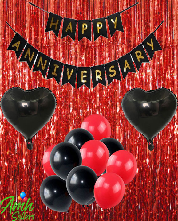 Red%20&%20Black%20Happy%20Anniversary%20Decoration%20Set%20With%20Happy%20Anniversary%20Banner%20%20-%20Hearts%20Foil%20Balloons%20%20,%20Red%20Curtains%20and%20Latex%20Balloons%20-%20Image%203