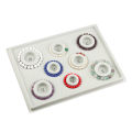 BEERIS 2Pcs Bead Design Board Bracelet Design Board Flocked Bead Board Necklace Beading Jewelry Organizer Tray DIY Jewelry Making Tray. 