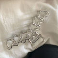 Back Grab Love Hair Clip Personality Stars Temperament. 