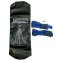 Boxing Bag set with Chain and boxing Gloves hand bandages wraps boxing kit full set Punching Bag - 4 Feet Sandbag Boxing gloves full set MMA. 