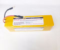 18650 3S 12V Lithium Battery, Li-ion 12V dry battery 25Amp Lasting Backup Battery- Yellow. 
