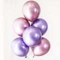 Pack of 30 Metallic Chrome Balloons Set for Birthday Decorations, Weddings, Anniversary Party, Welcome Party, Bridal Shower or Baby Shower Celebrations. 