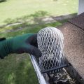 OUMERY Anti-Leaf Filter Roof Gutter Guard Filters,Leaf Filte Drains Debris Drain Net Cover Roof Drainage Pipe Drainage Filter. 