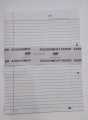 Assignment Papers Sheets, A4 Size, Narrow Lines, 70 Grams, White and Color Border, Single Sided & Double Sided.. 