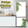 Self adhesive Fridge Door Protector Sticker Oil Proof Scratch-Proof B-gold. 
