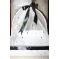 Fancy Gift Wrapping Basket (Glitter Paper Made)  12” x 12” size. 