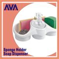 AVA TITIZ 3 IN 1 SOAP DISPENSER AND SPONGE HOLDER KITCHEN KIT IMPORTED FROM TURKEY. 