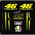46 Project Stickers For Helmet Scooter bike Motor bike Car Van Any Kind Of Vehicle 3 Wheel laptop PVC High Quality Plotter Cutting Stickers. 