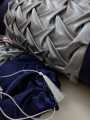 Pack of 2..Round Bolster Pillow Covers. 