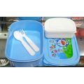 Lunch Box For School Kids DOREMOON Cartoon Character Themed With 1Small Container,1Spoon in different characters. 