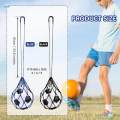Football Kick Trainer Exercise Parks Control Skills Soccer Ball Net KICKER. 