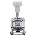 E7506 Numbering Machine 6-Digit Automatic Number Stamp | Durable Metal Self-Inking Numbering Stamp for Office, Invoicing, Document Control & Serial Coding. 
