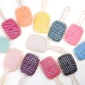 Hollowing Grid Curly Hair Brushes Anti-static Wide Teeth Hair Loss Cleaning Brush Wet And Dry Use Air Cushion Comb Styling Tool. 