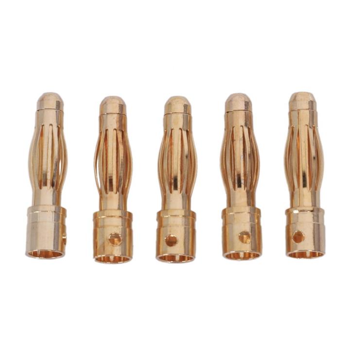 4mm Bullet Connector-20 x Banana Bullet Connector Male- Tone