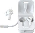 JLab JBuds Air Executive True Wireless Earbuds, Bluetooth Wireless Headphones and USB Charging Case with C3 Calling Dual Microphones, IP55 Sweat Resistance and Custom EQ3 Sound, White. 