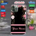 Any Model Samsung Infinix Vivoo Oppo Huawei Realmee Reno Tecno Itel Redmi & iPhone Back Cover For Girls & Boys Bumper TPU Silicon Printed Pouch - Design 2GudFlrNam Printed Floral Your Name Mobile Phone Case - MultiColor. 