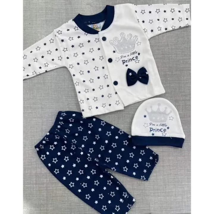 zero size New born Baby And Baba Dress With Cap Daraz.pk