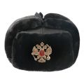 New Russian Hats Pilot Hat Police Hat Winter Men Snow Cap S Warm Thick Hats. 