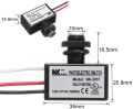NK-301F AC 80V-277V LED Light Fixtures Photoelectric Switch Light Photocell Sensor Lighting Outdoor Security Photo Electric Resistor Light Sensor Control Switch 50/60Hz. 