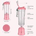 Portable Blender Bottle Set - Shaker Bottles for Protein Mixes and Smoothies - USB Rechargeable, BPA Free, Dishwasher Safe - Ideal for Home, Outdoor, Sports, and Travel. 
