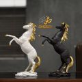 Creative Horse Statue Decor Adorable Crafted Big Size Animal Figurines for Home Office Decoration Tabletop Decor Ornaments  2653. 