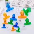 【HOT】 12/30Pcs Plastic Binder Clip Long Tail Clips 22/31/50/63Mm Clamp Paper Clips Hand Book Photos Tickets Organizer Stationery Clips. 