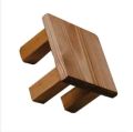 1pc Bed Step Stool Wooden Foot Stand Kitchen Helper Stool Jewelry Display Stand Kids chair wooden stool 8" height. 