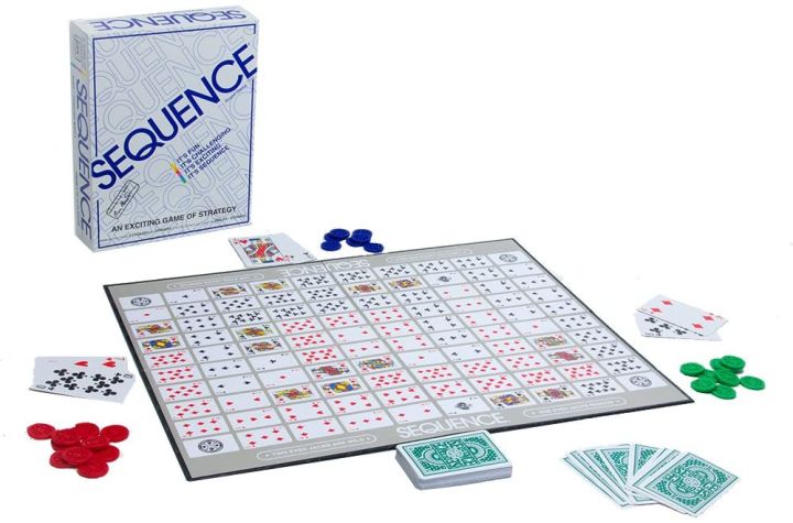 SEQUENCE-%20Original%20SEQUENCE%20Game%20with%20Folding%20Board,%20Cards%20and%20Chips%20by%20Jax%20(%20Packaging%20may%20Vary%20)%20White,%20-%20Image%204
