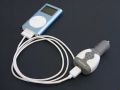 Griffin PowerPod FireWire Car Charger Adapter with 30-Pin Cable, Compatible with all iPod Models Supporting FireWire Charging for On-the-Go Music and Convenience - Auto Charger for iPod, Includes 30-Pin Dock Connector Cable, Ideal for Car Travel and Music. 