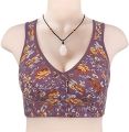 Wide Strap Front Open 3 Button Nursing Bra. 