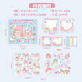 Sanrio Characters - Notepad Sticky Note & Sticker Set. 