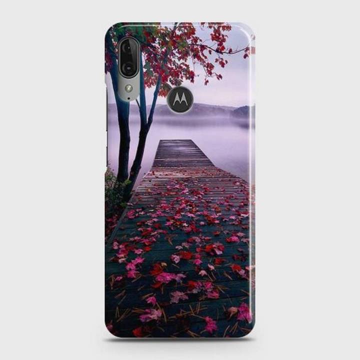 Motorola Moto E6 Plus Cover - SkinLee HQ Hard Case - Beautiful Nature - SKINLEE-593-1-579-423