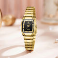 SKMEI X LIEBIG 【Buy 1 Get 3 Free】Original Relo Women's Waterproof Brand Gold Diamond Dial Elegant Temperament Casual For Formal Occasions Fashion Watch L8818. 