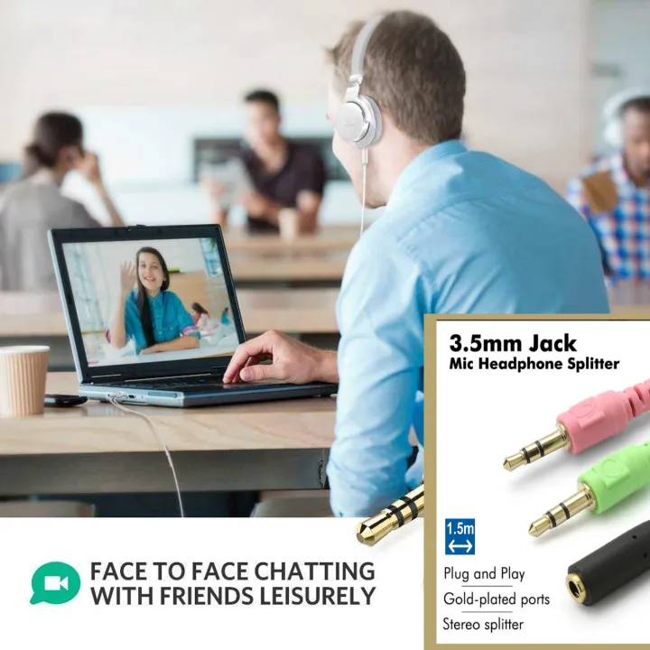 Audio%20Y%20Splitter%20Cable%20for%20PC%20Laptop%20Gold%20Plated%202%20Male%20to%201%20Female%203.5mm%20Headphone%20Earphone%20Mic%201.2%20meter%20length%20-%20Image%204